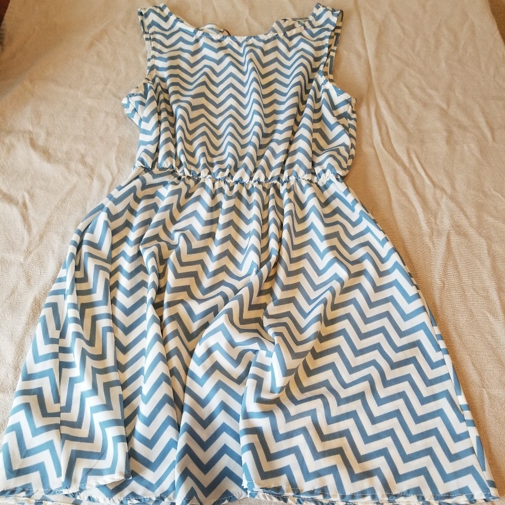 Babydoll dress - Chevron